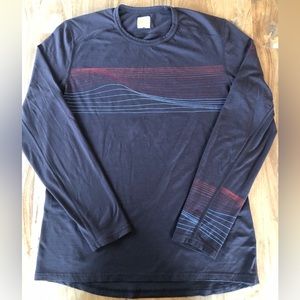 Icebreaker Oasis Merino Crew Neck 200 Base Layer Shirt Men Size Large